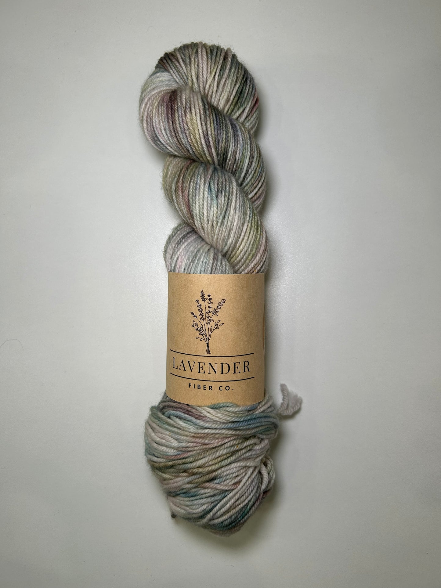 Lavender Fibers Vintage DK Small Batch Hand Dyed Yarns