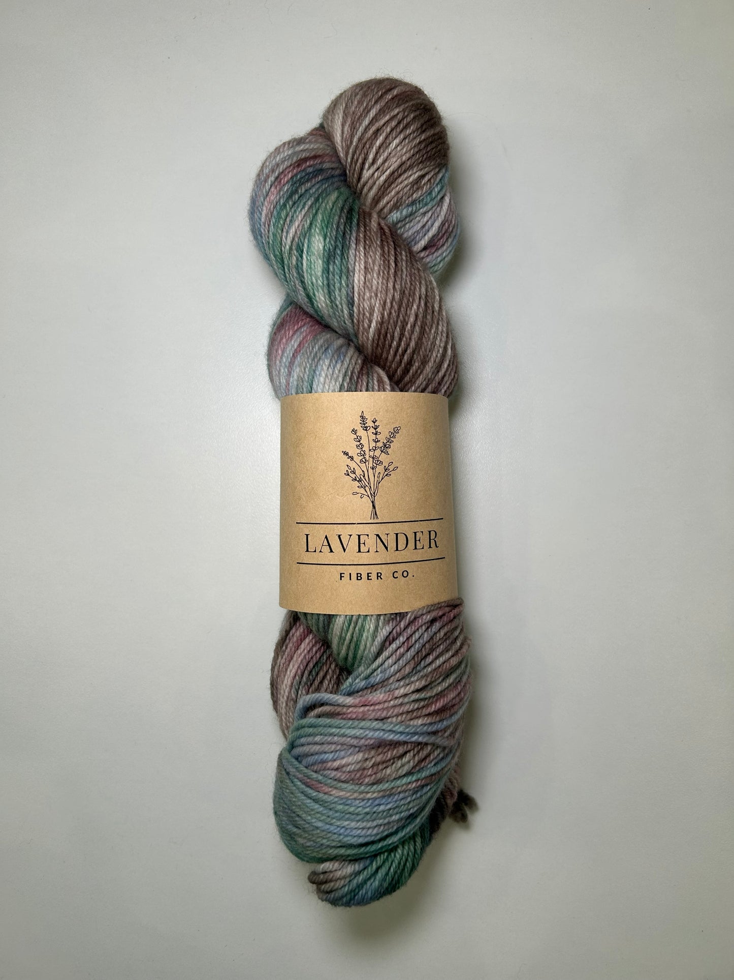 Lavender Fibers Vintage DK Small Batch Hand Dyed Yarns