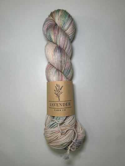 Lavender Fibers Vintage DK Small Batch Hand Dyed Yarns