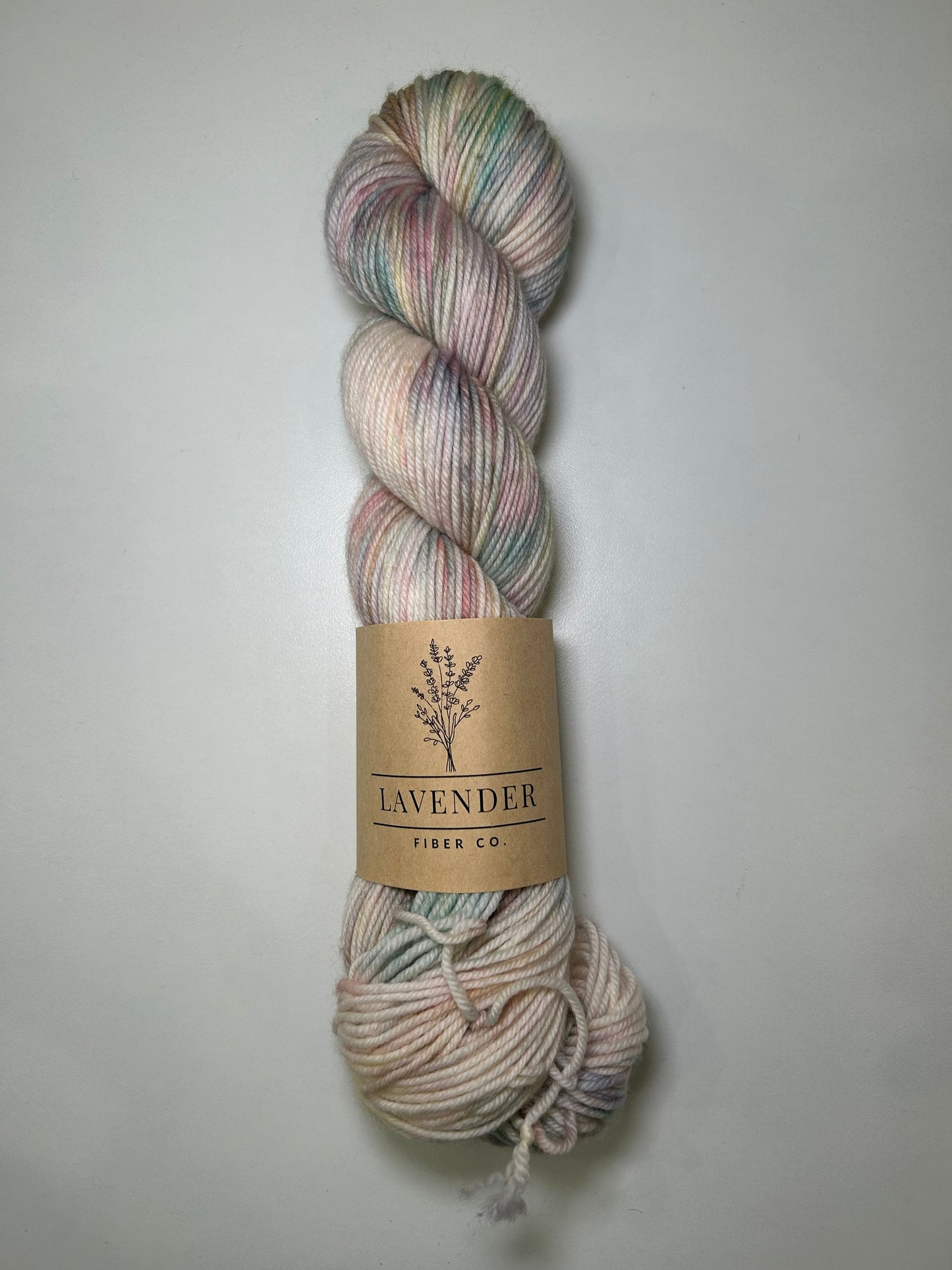 Lavender Fibers Vintage DK Small Batch Hand Dyed Yarns