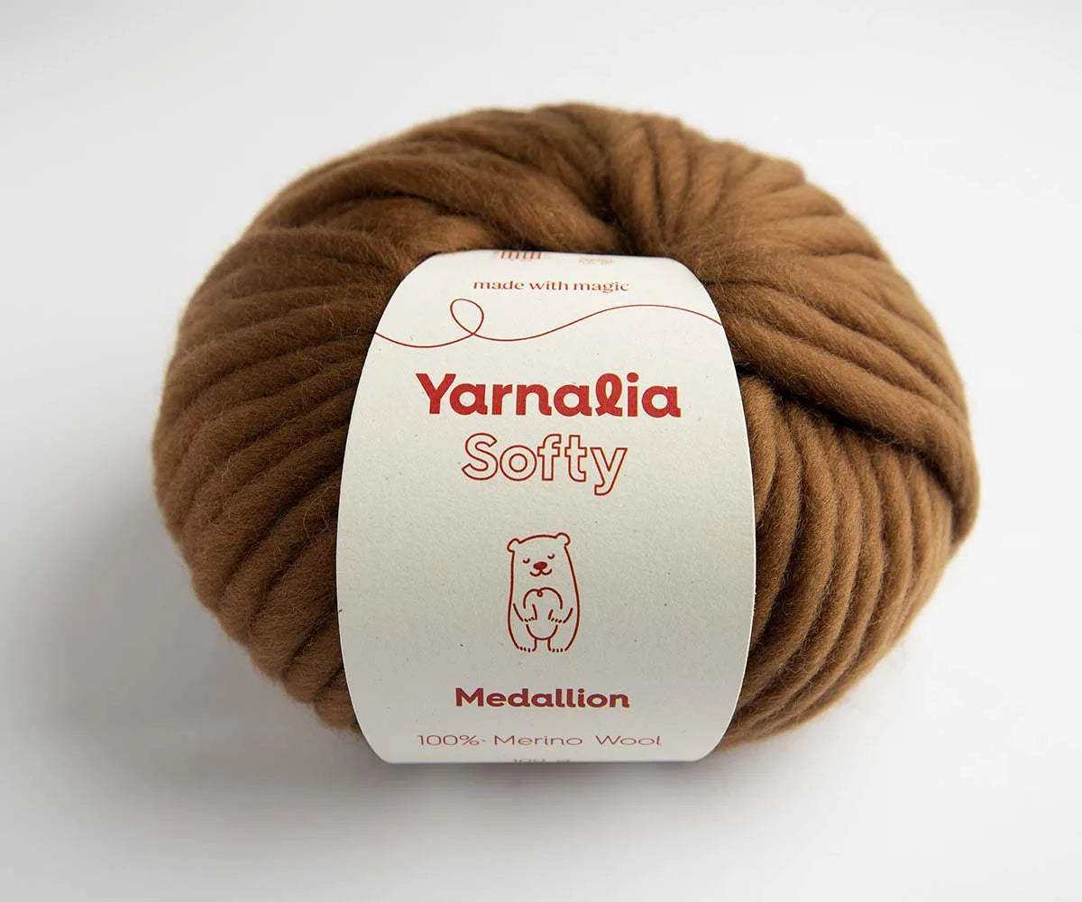 Yarnalia Softy Bulky Weight 100% Merino Wool