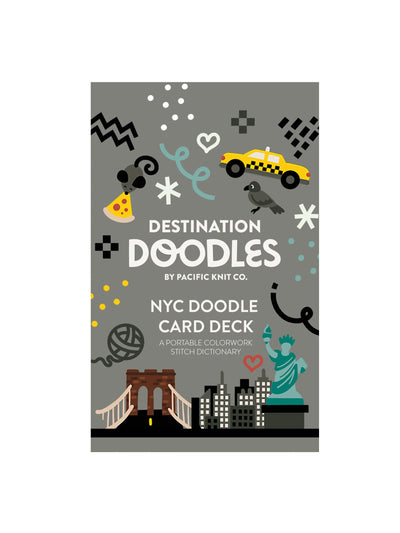 Doodle Knit Card Deck - Destination