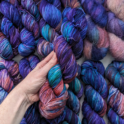 Ginger Needle Cascade Fingering ⟡ California Hand Dye
