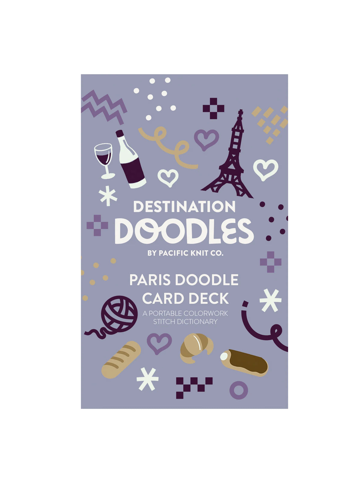 Doodle Knit Card Deck - Destination