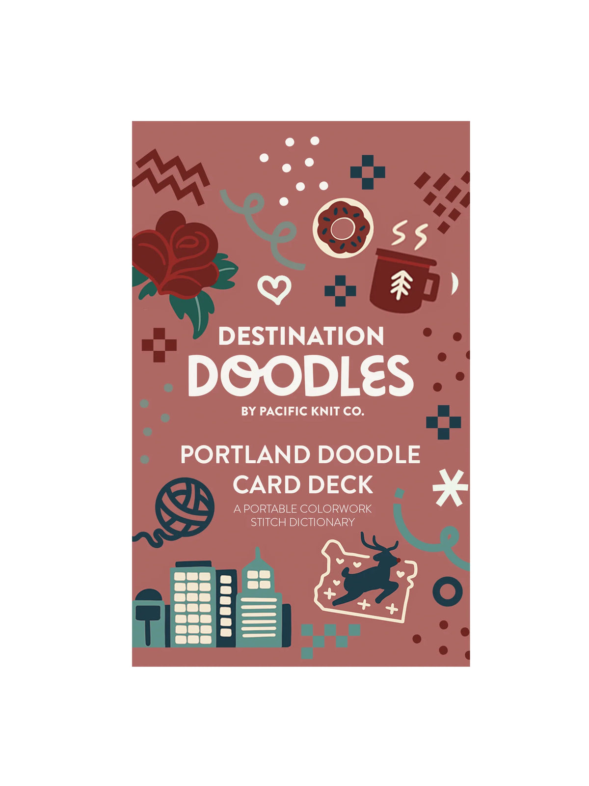 Doodle Knit Card Deck - Destination