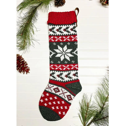 Crochet Christmas Stocking - A Level 2 Crochet Class