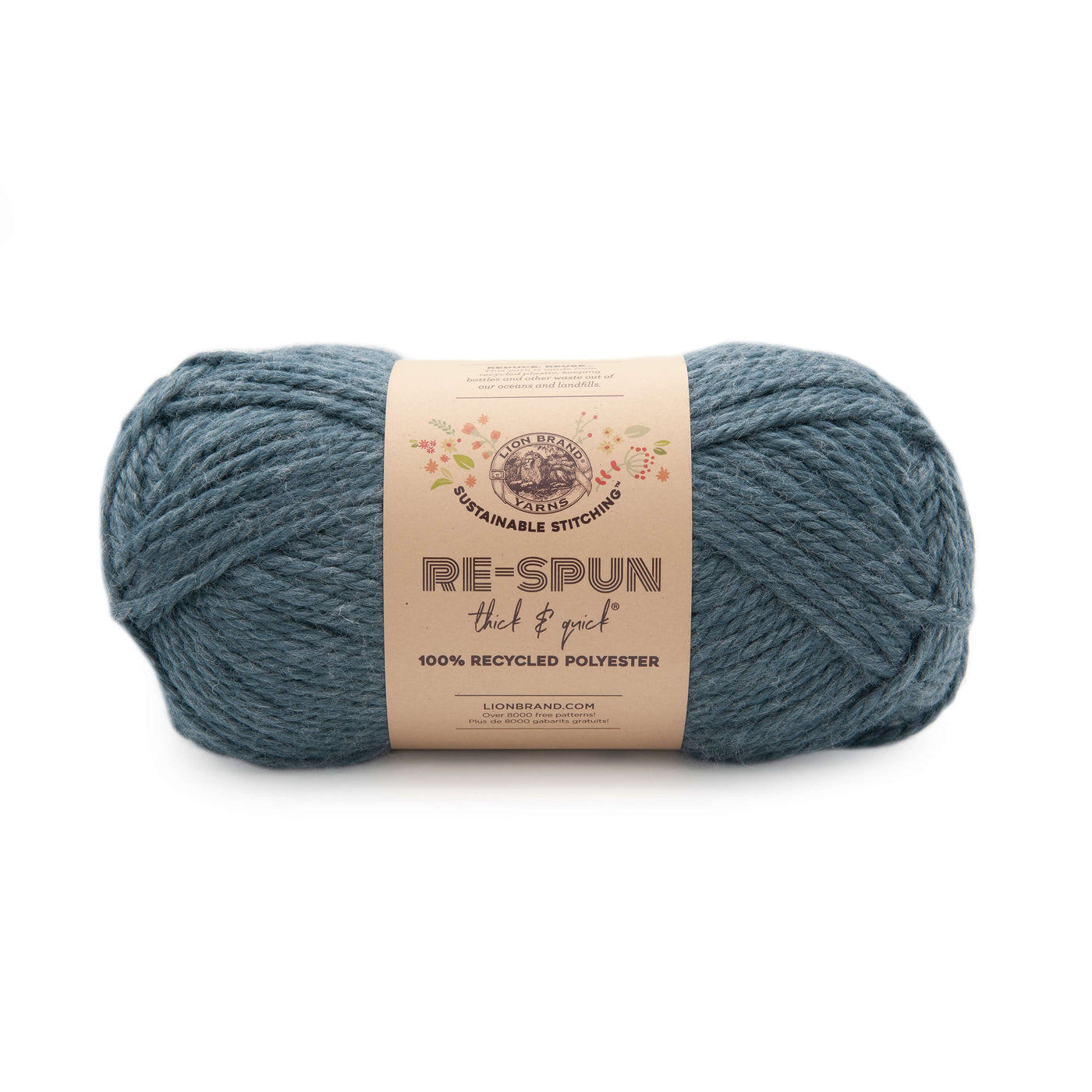 Lion Brand Re-Spun Thick & Quick® - 100% Recycled Polyester