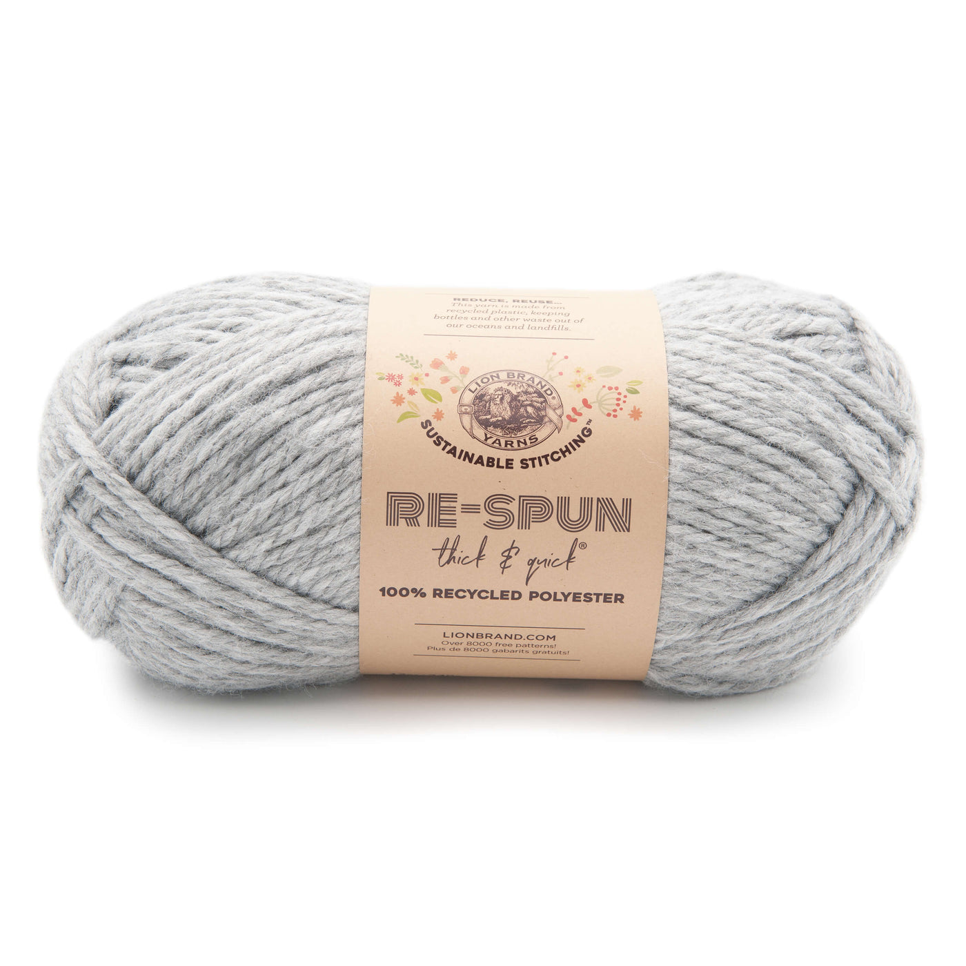 Lion Brand Re-Spun Thick & Quick® - 100% Recycled Polyester