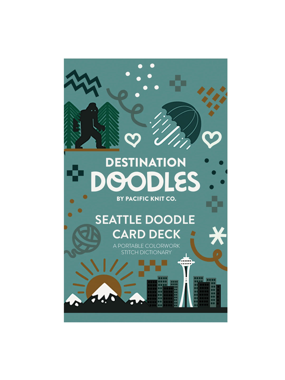 Doodle Knit Card Deck - Destination