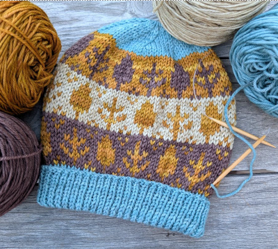 2025 SoCal Fiber Fair:  Leaves of Change Beanie Kit