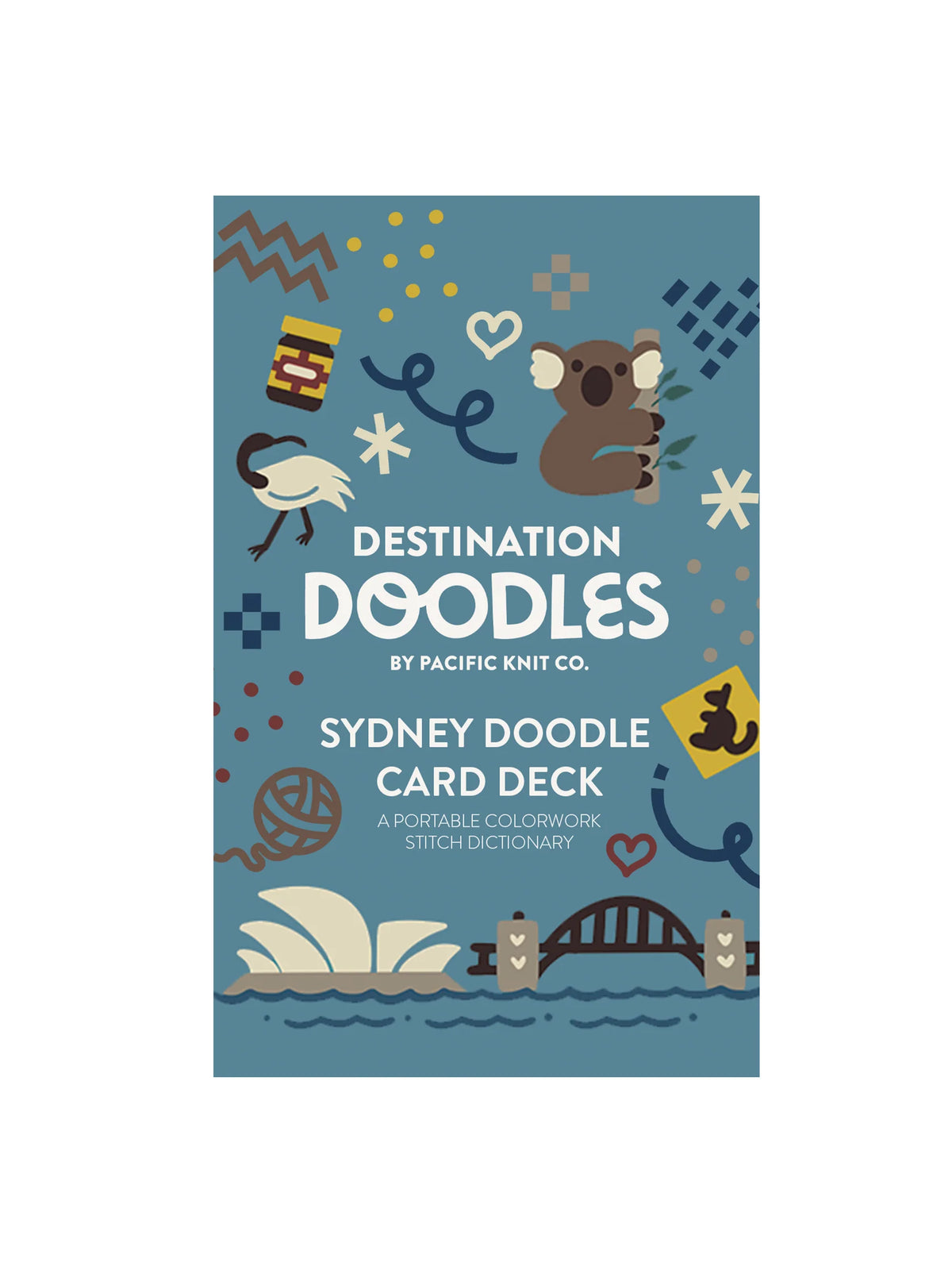 Doodle Knit Card Deck - Destination
