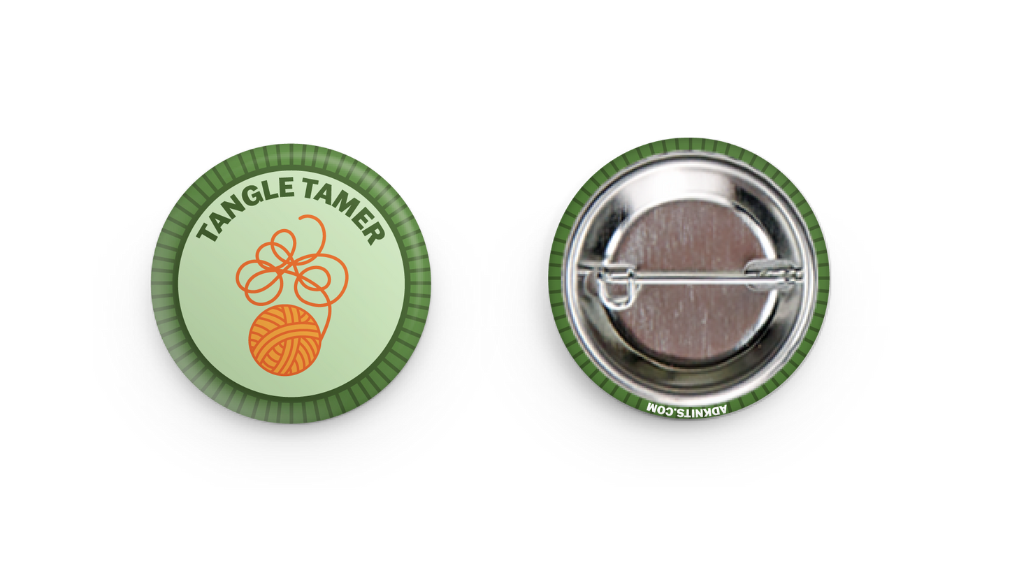 Tangle Tamer Knitting Merit Badge