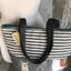 Knitting and Crochet Organizer USA made Project Bag: Mamallama Grey Bon Bucket