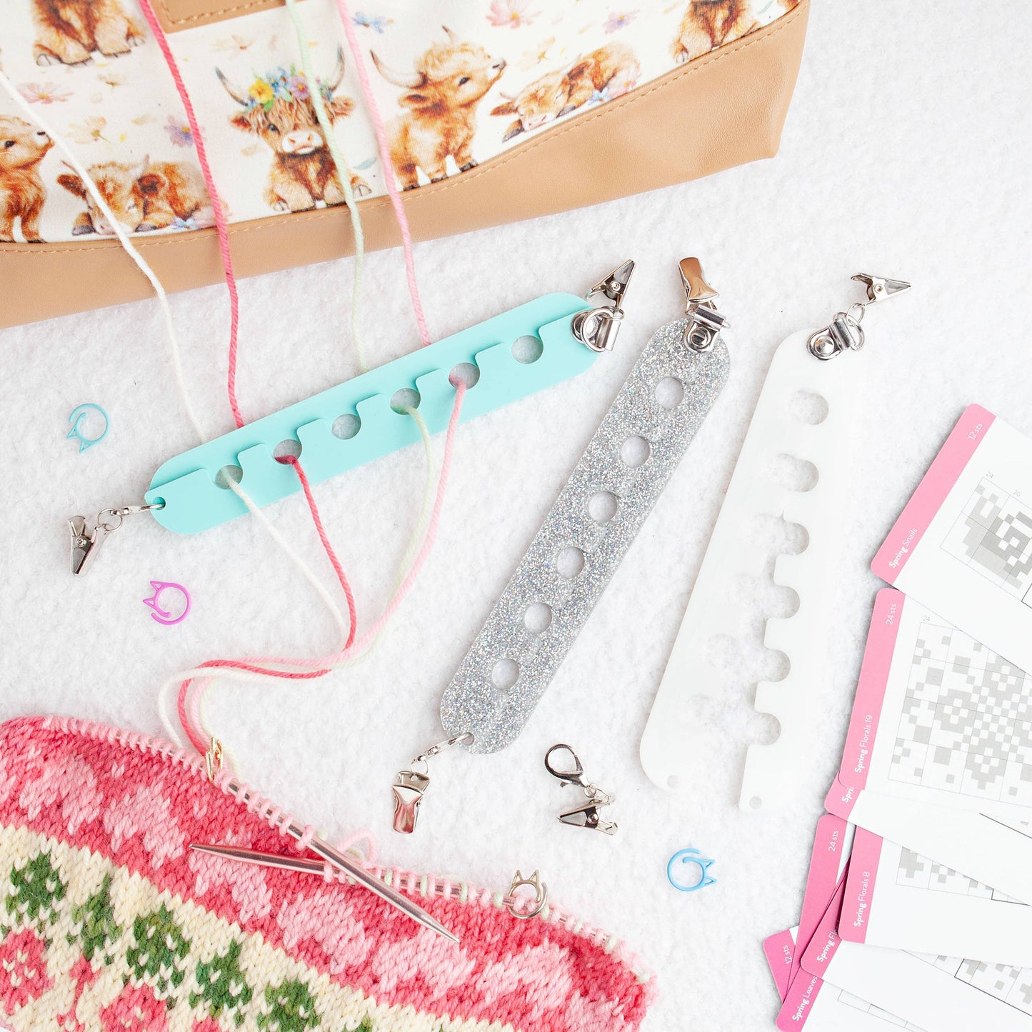 Yarn Gator ♡ Universal Colorwork Yarn Divider / Organizer