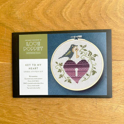 Key to my Heart - Cross Stitch Kit