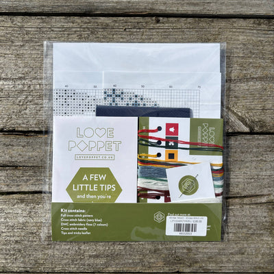 Winter Moon Cross Stitch Kit
