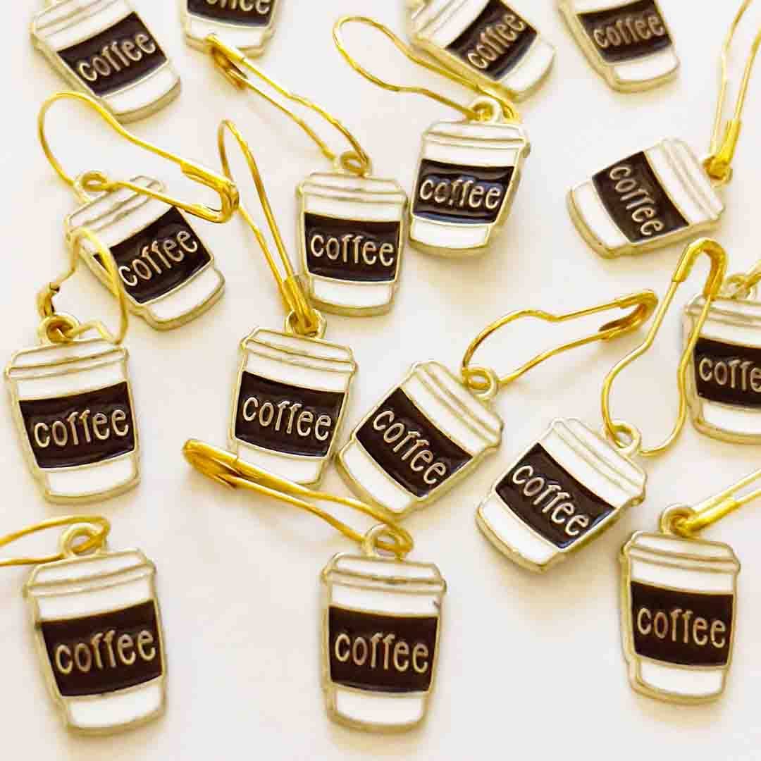 Coffee Lover Stitch Markers