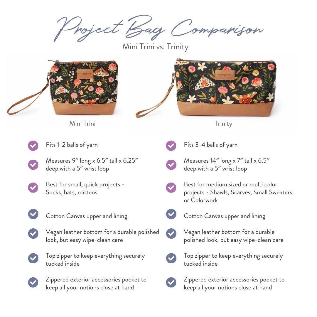 Spring Floral Mini Trini Bag