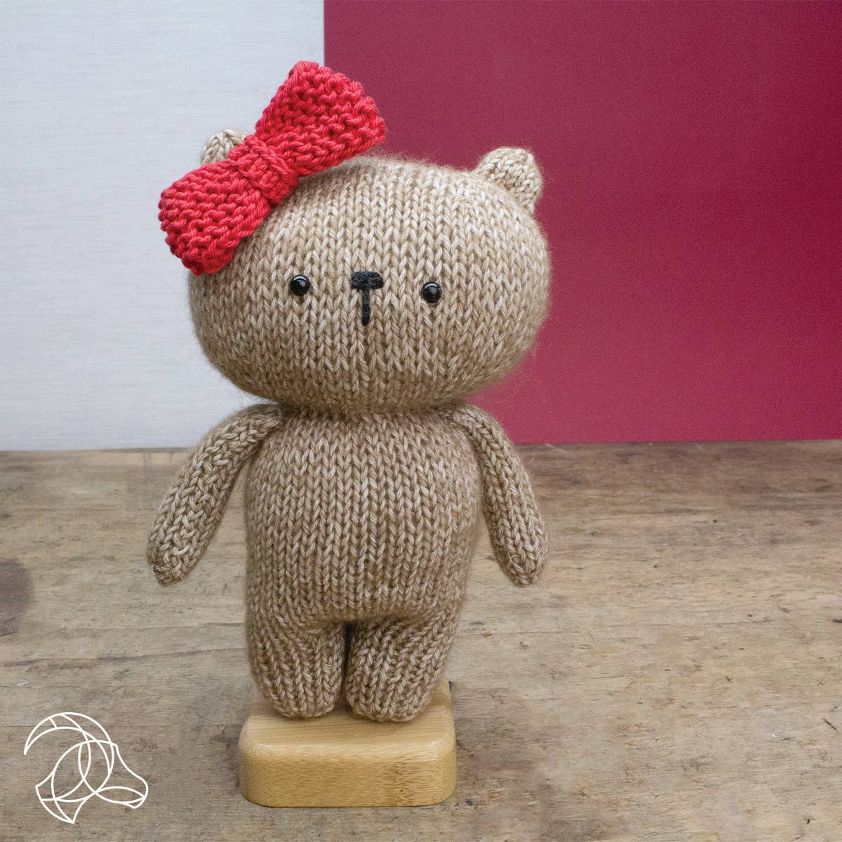 Noël Bear Knitting Kit
