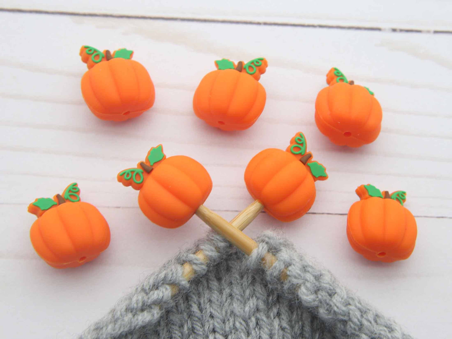 Pumpkin Stitch Stoppers