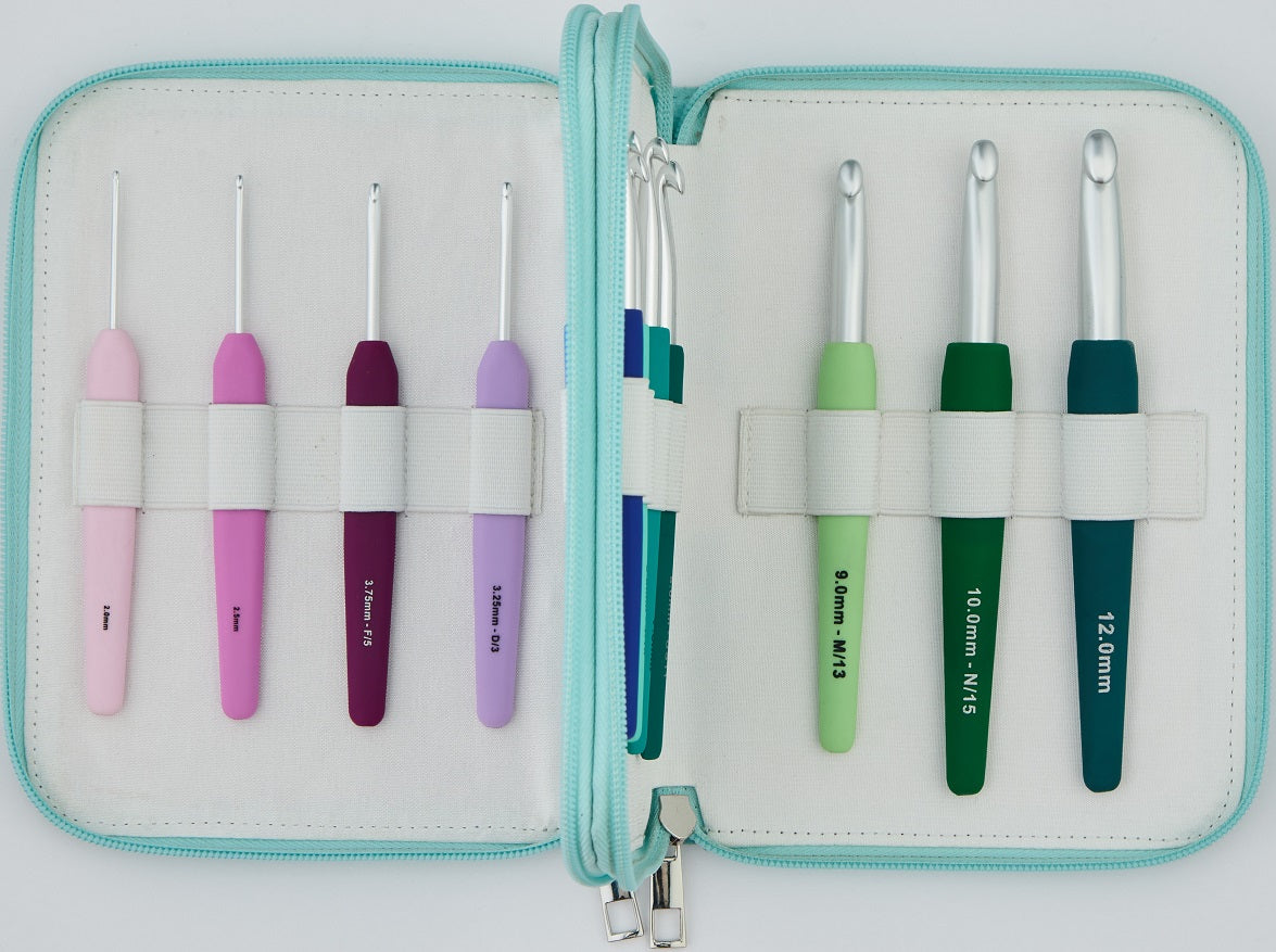 KnitPro Waves 2.0 Grande Crochet Hook Set