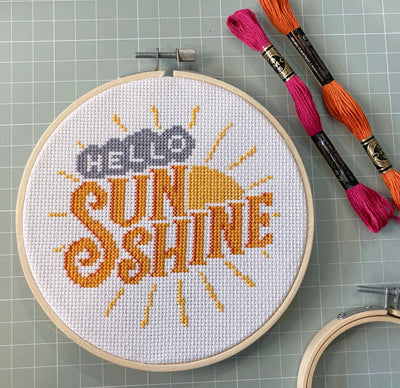 Hello Sunshine - Cross Stitch Kit