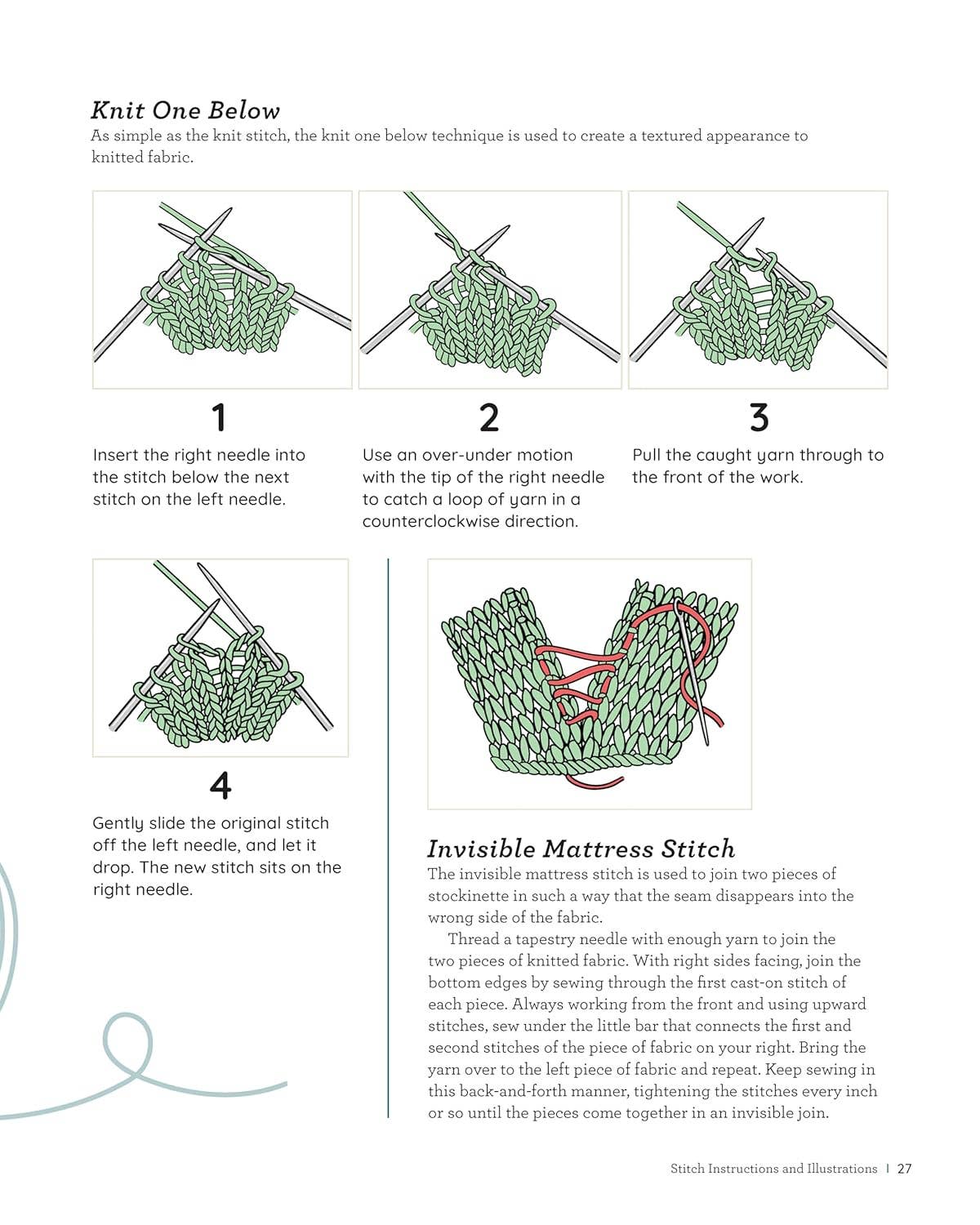 Simple Designs for Meditative Knitting - 19 Easy Patterns
