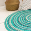 DIY Crochet Island Rug Kit RibbonXL Happy Mint