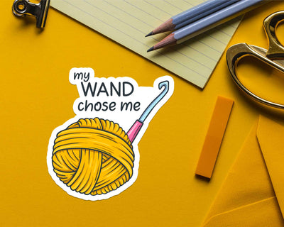 My Wand Chose Me Sticker