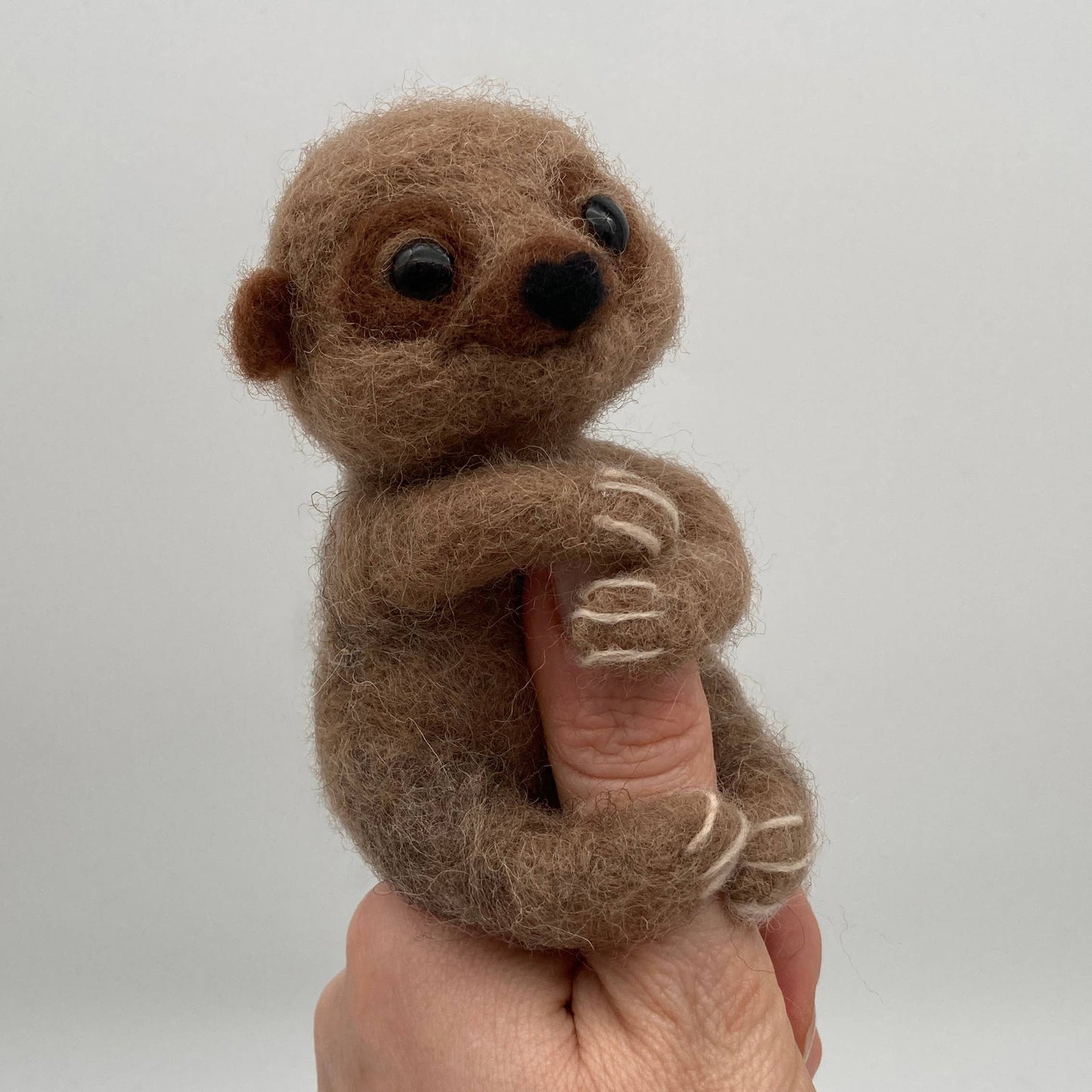 Needle Felting Kit, Baby Sloth