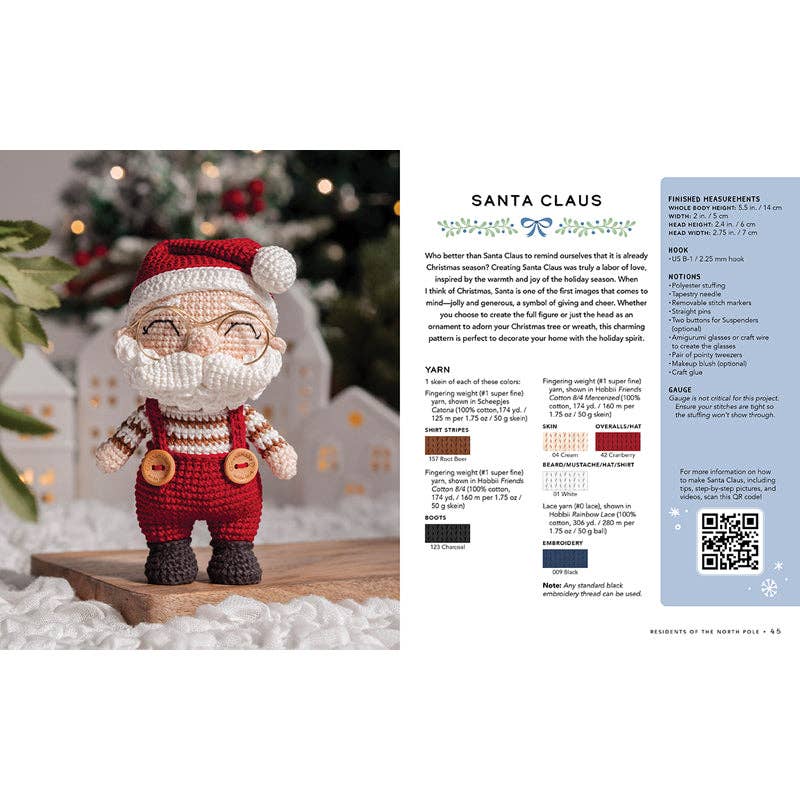 Crochet Amigurumi for the Holidays by Bianca Santos