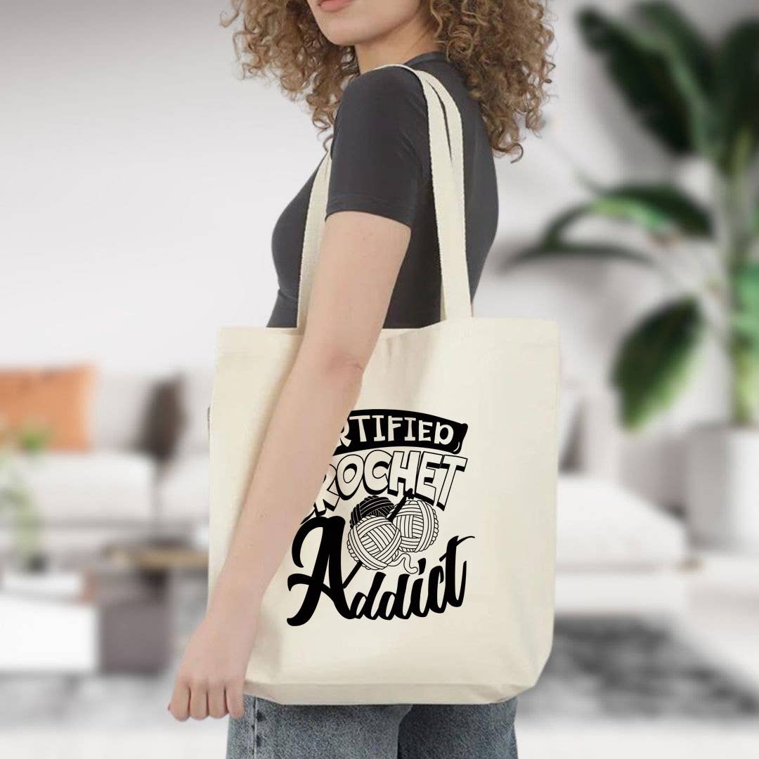 Certified Addict Canvas Tote Bag