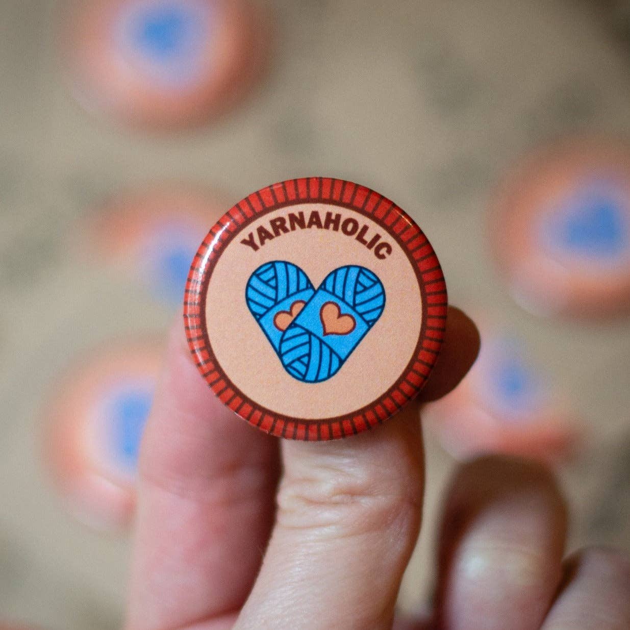 "Yarnaholic" Merit Badge