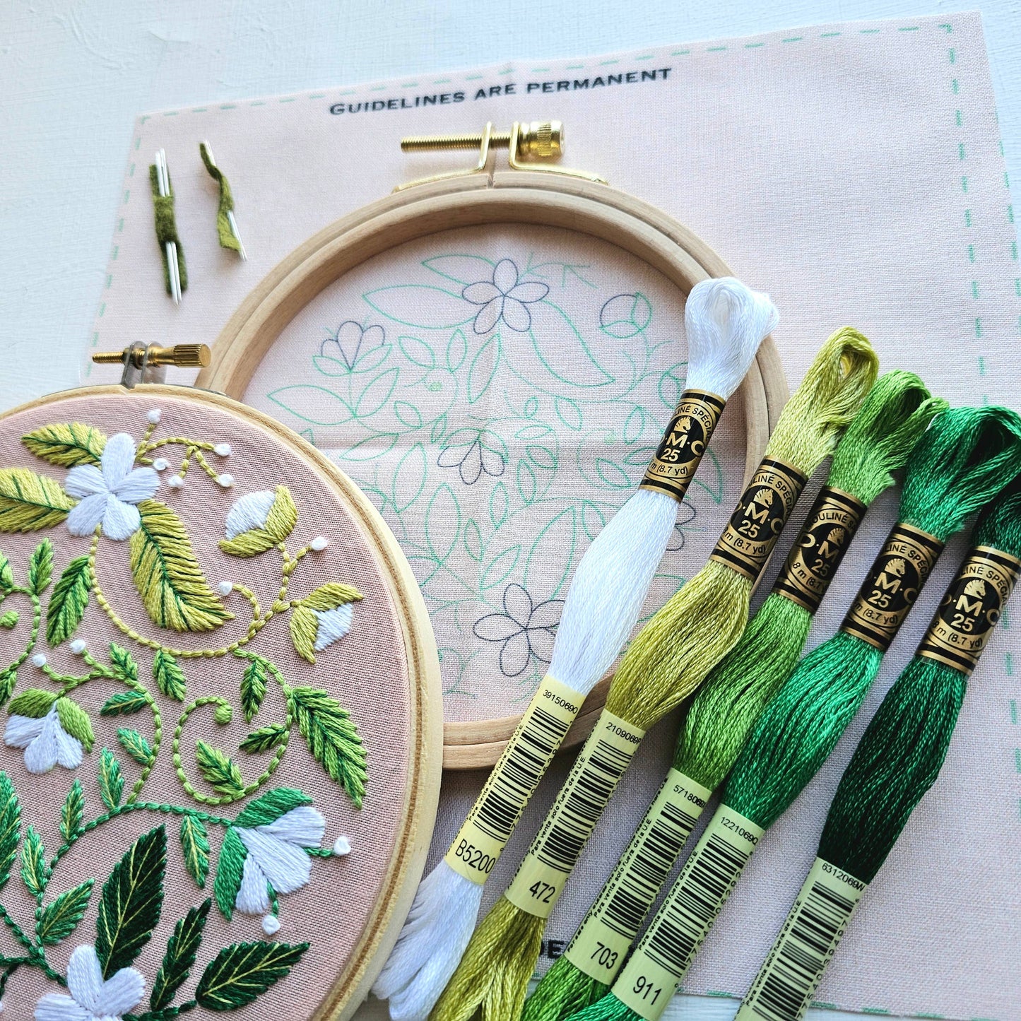 Blissful Blooms Beginner Embroidery Kit