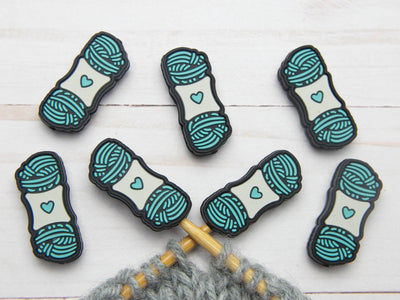 Turquoise Yarn Skein | Stitch Stoppers