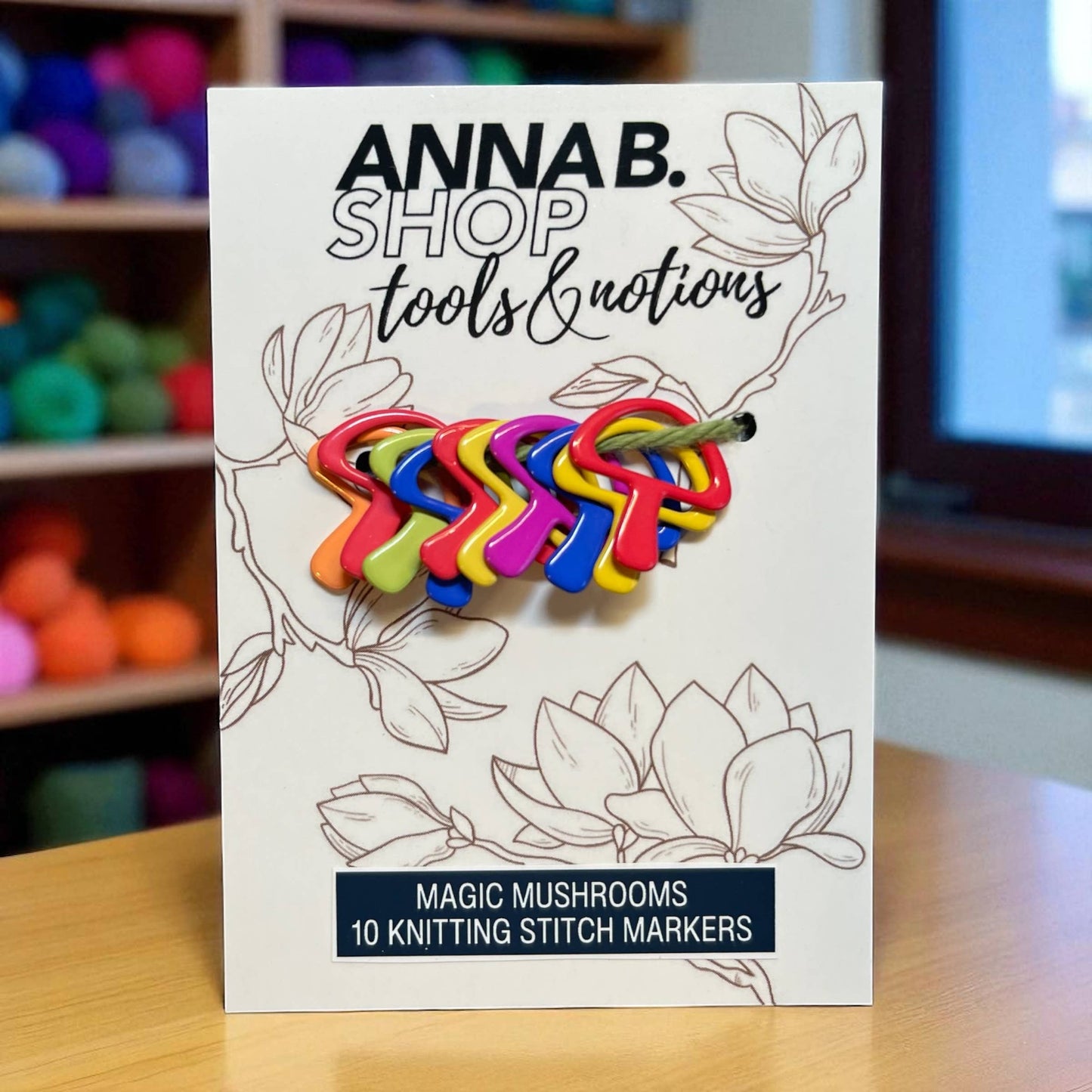 Magic Mushroom Stitch Markers