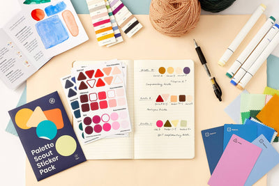 Color Palette Sticker Pack