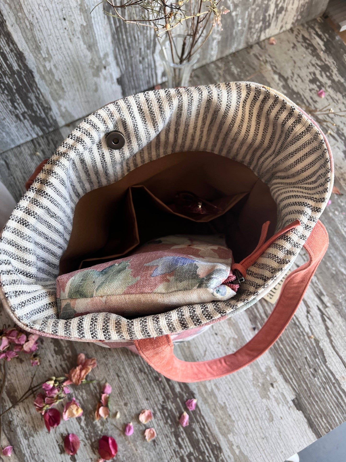 Lillian Bon Bucket, Knitting and Crochet Organizer