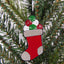 Yarn Stocking Christmas Ornament