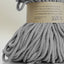 5mm Silverton Grey recycled cotton macrame cord (100m)