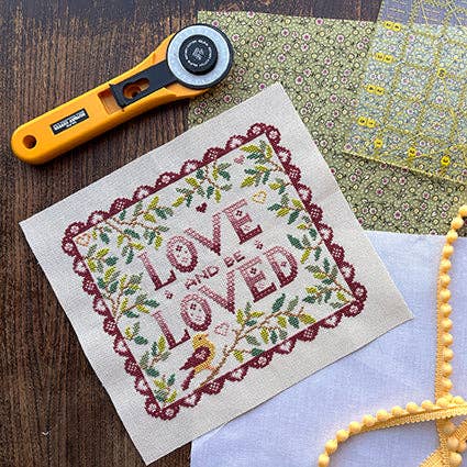 Love and Be Loved Cross-Stitch Kit