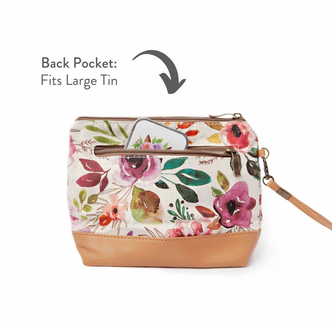 Spring Floral Mini Trini Bag