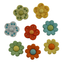 Psychedelic Flower Buttons