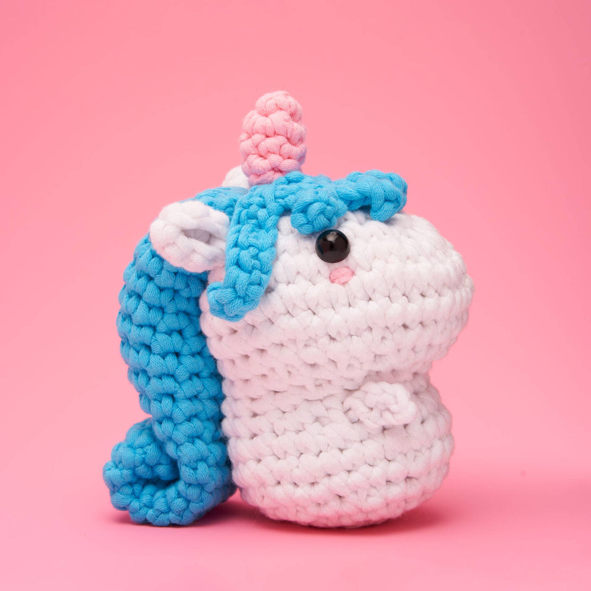Billy the Unicorn Beginner Crochet Kit Weave & Wander Yarn Shop