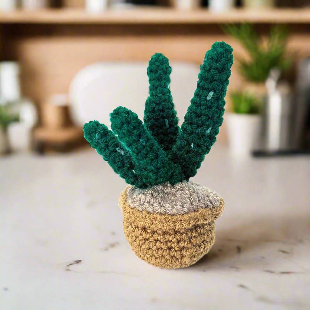 succulent amigurumi Succulent Greens Amigurumi Kit