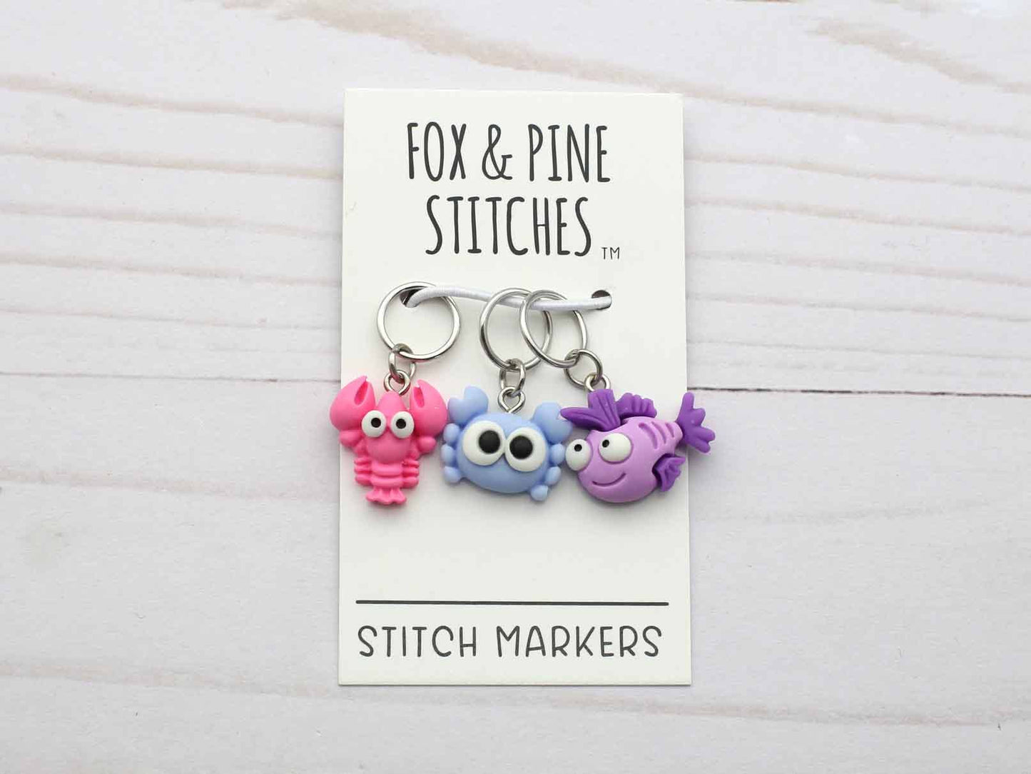 Under The Sea Stitch Markers