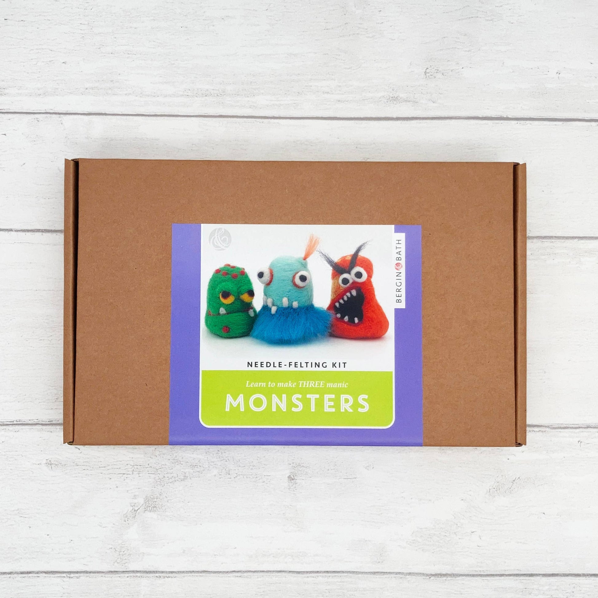 needle felted monsters DIY Monsters Felt Kit ☆ Sustainable Crafts in Seal Beach – Weave & Wander Yarn Shop