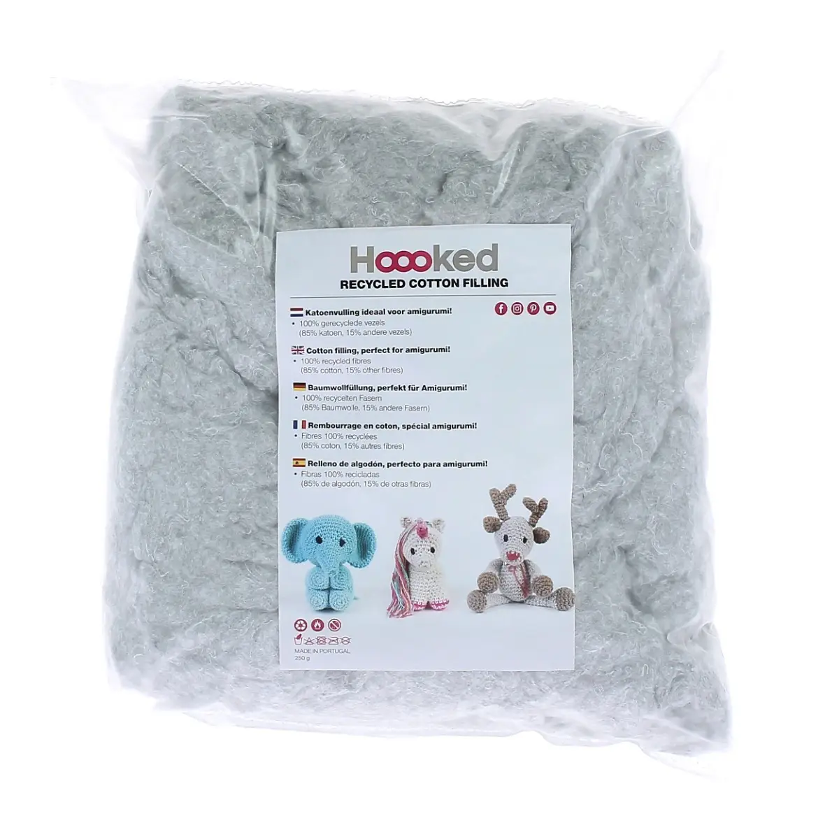 100% Recycled Fluffy Cotton Filling