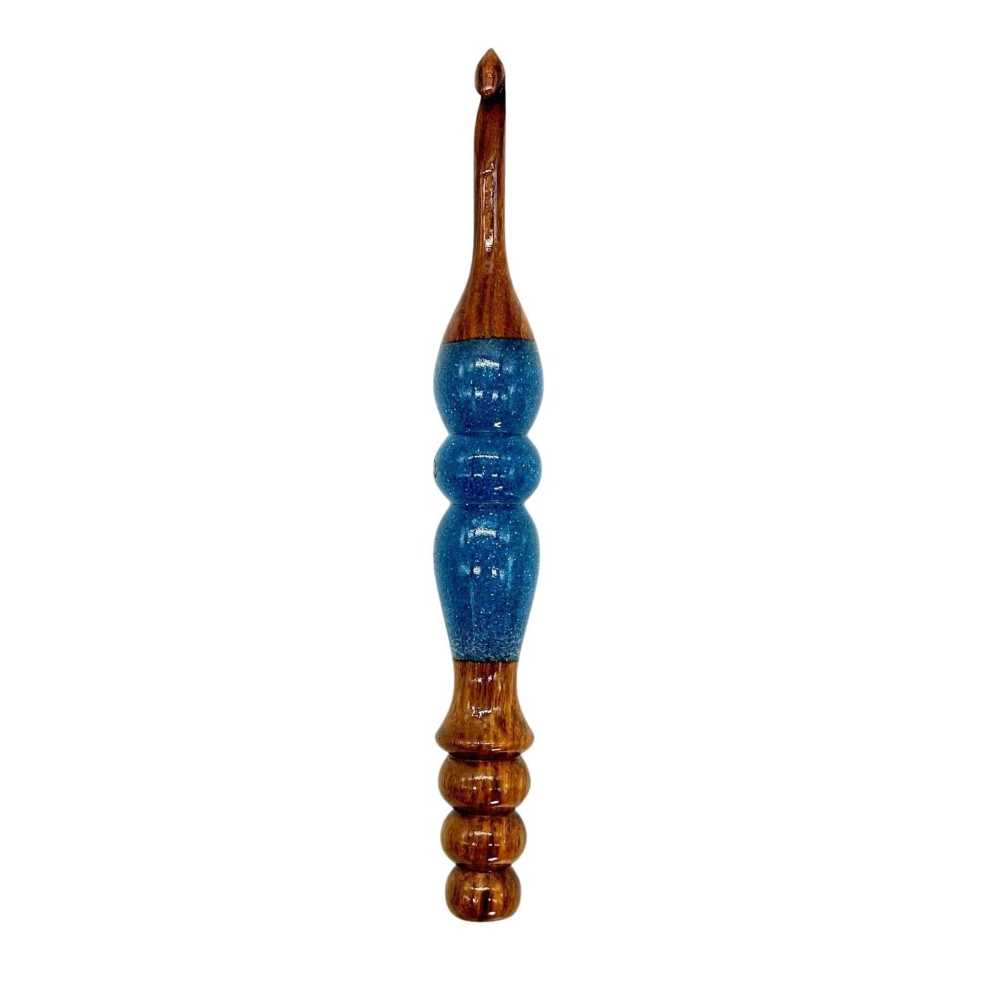 Sparkle Rosewood Crochet Hook