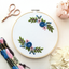 Spring Wreath Embroidery Kit